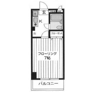 東京都練馬区豊玉北５丁目 賃貸マンション 1K