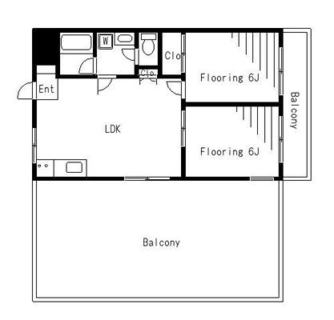 東京都練馬区中村北２丁目 賃貸マンション 2LDK