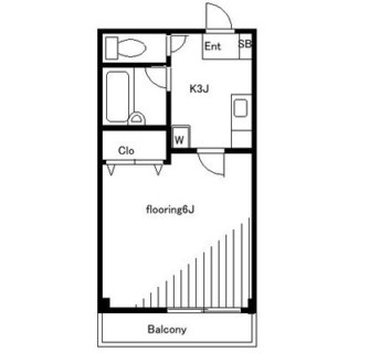 東京都練馬区田柄２丁目 賃貸マンション 1K