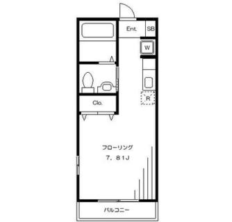 東京都練馬区田柄２丁目 賃貸マンション 1R