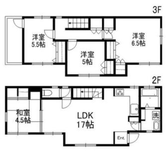 東京都練馬区北町２丁目 賃貸アパート 4LDK以上