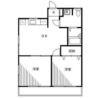 東京都練馬区氷川台２丁目 賃貸アパート 2DK