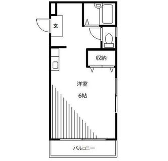 東京都練馬区平和台２丁目 賃貸マンション 1R