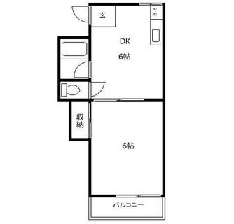 東京都練馬区旭町２丁目 賃貸アパート 1DK