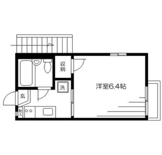 東京都練馬区旭丘１丁目 賃貸アパート 1K