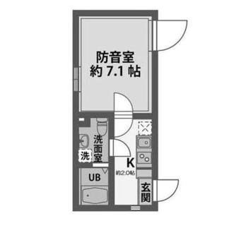 東京都練馬区豊玉中３丁目 賃貸マンション 1K