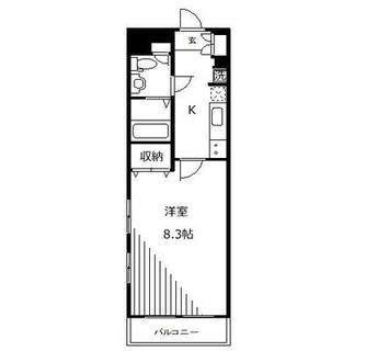 東京都練馬区豊玉中３丁目 賃貸マンション 1K