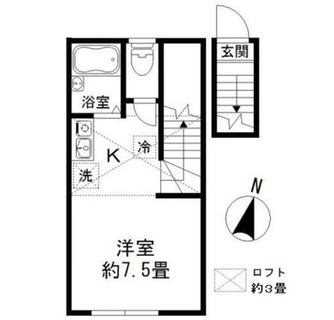 東京都練馬区上石神井４丁目 賃貸アパート 1R