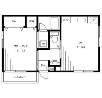 東京都練馬区北町７丁目 賃貸アパート 1DK