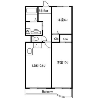 東京都練馬区高松２丁目 賃貸マンション 2LDK