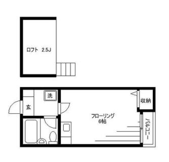 東京都練馬区旭町３丁目 賃貸アパート 1R