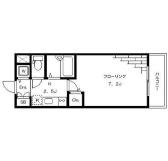 東京都練馬区中村北１丁目 賃貸マンション 1K