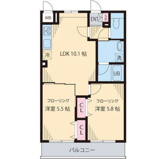 東京都練馬区練馬１丁目 賃貸マンション 2LDK