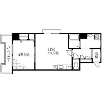 東京都練馬区田柄２丁目 賃貸マンション 1LDK