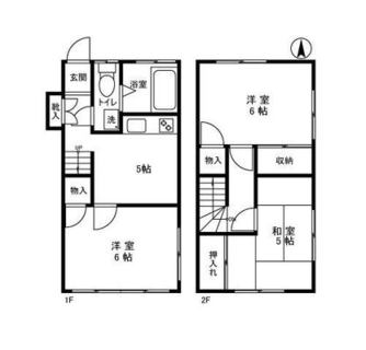 東京都練馬区中村北１丁目 賃貸一戸建て 3K