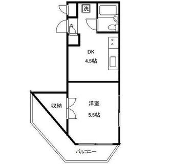 東京都練馬区中村北２丁目 賃貸マンション 1DK