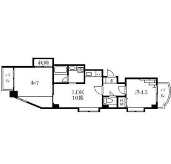 東京都練馬区豊玉上２丁目 賃貸マンション 2LDK