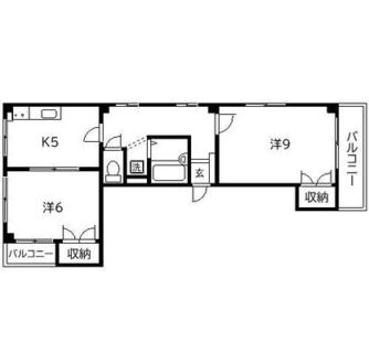 東京都練馬区北町２丁目 賃貸マンション 2K