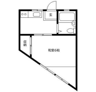 東京都練馬区田柄２丁目 賃貸アパート 1K