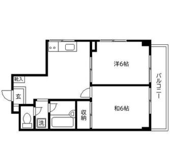 東京都練馬区北町１丁目 賃貸マンション 2DK