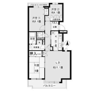 東京都練馬区中村北１丁目 賃貸マンション 3LDK