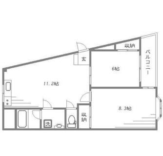 東京都練馬区錦１丁目 賃貸マンション 2LDK