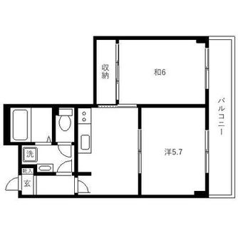 東京都練馬区北町１丁目 賃貸マンション 2K