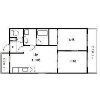 東京都練馬区田柄２丁目 賃貸マンション 2LDK