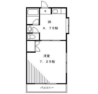 東京都練馬区田柄２丁目 賃貸アパート 1DK