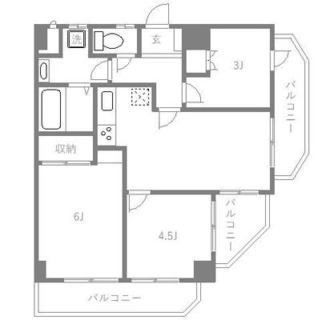 東京都練馬区練馬１丁目 賃貸マンション 2SDK