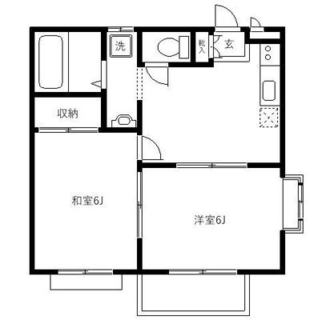 東京都練馬区三原台１丁目 賃貸アパート 2DK