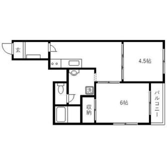 東京都練馬区東大泉４丁目 賃貸マンション 2DK