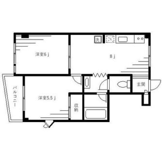 東京都練馬区春日町２丁目 賃貸マンション 2DK