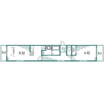 東京都練馬区北町２丁目 賃貸マンション 1LDK