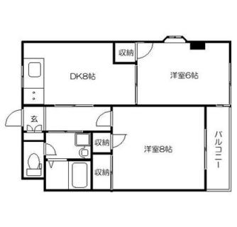 東京都練馬区春日町２丁目 賃貸マンション 2DK