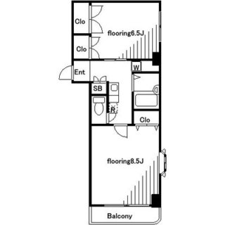 東京都練馬区豊玉北２丁目 賃貸マンション 2K