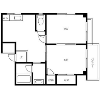 東京都練馬区北町１丁目 賃貸マンション 2DK