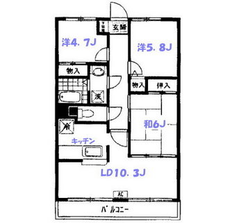 東京都練馬区早宮４丁目 賃貸マンション 3LDK