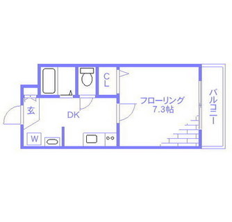 東京都練馬区錦２丁目 賃貸マンション 1DK