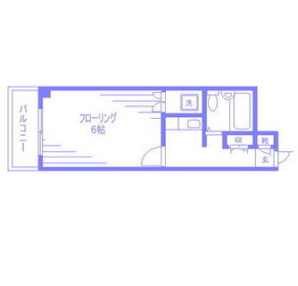 東京都練馬区中村南１丁目 賃貸マンション 1K