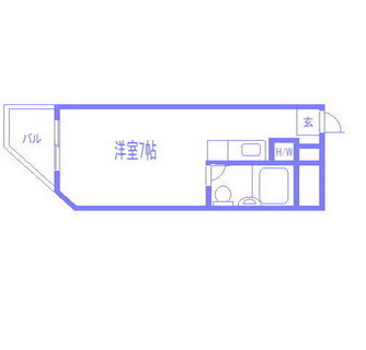 東京都練馬区中村南２丁目 賃貸マンション 1R